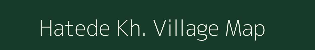 Hatede Kh. village map in Maharashtra