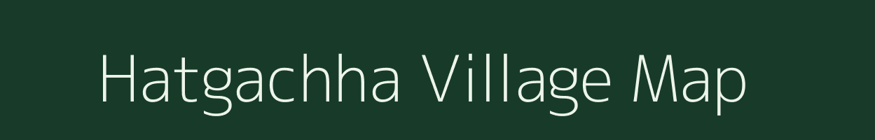 Hatgachha village map in West Bengal