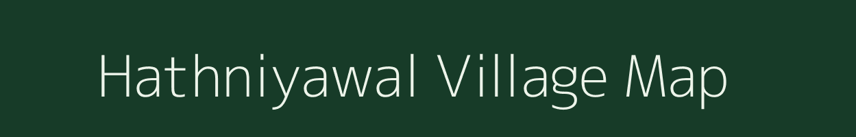 Hathniyawal village map in Rajasthan