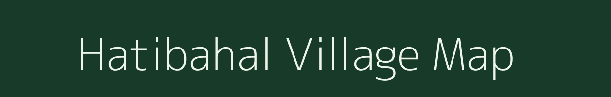 Hatibahal village map in Odisha