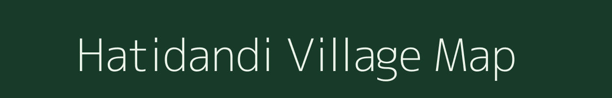 Hatidandi village map in Odisha