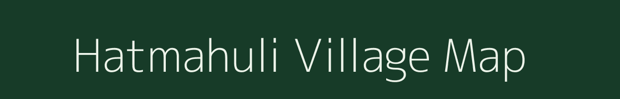 Hatmahuli village map in Odisha