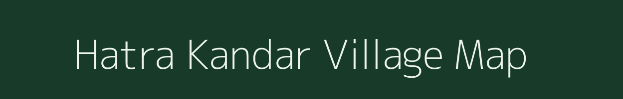 Hatra Kandar village map in West Bengal