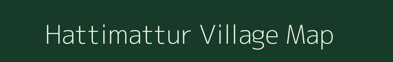 Hattimattur village map in Karnataka