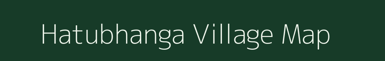 Hatubhanga village map in West Bengal
