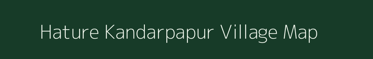Hature Kandarpapur village map in West Bengal