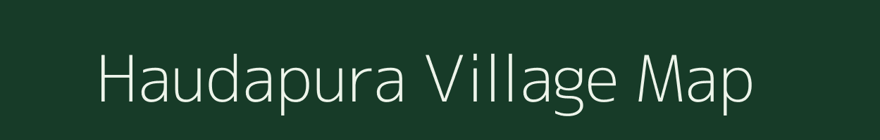 Haudapura village map in Rajasthan