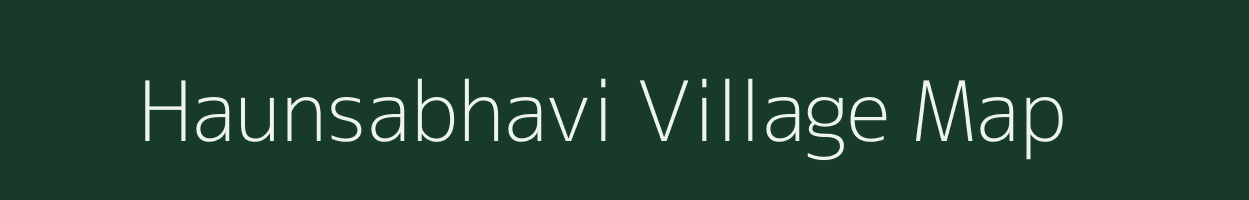 Haunsabhavi village map in Karnataka