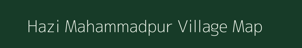 Hazi Mahammadpur village map in West Bengal