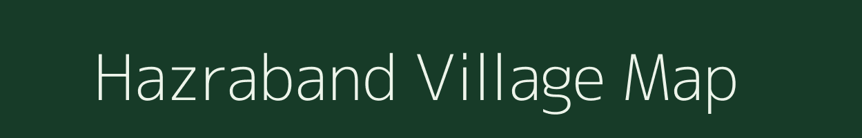 Hazraband village map in West Bengal