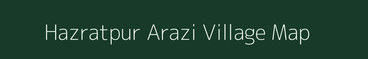 Hazratpur Arazi village map in West Bengal