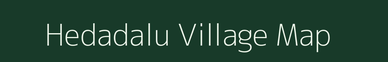Hedadalu village map in Karnataka