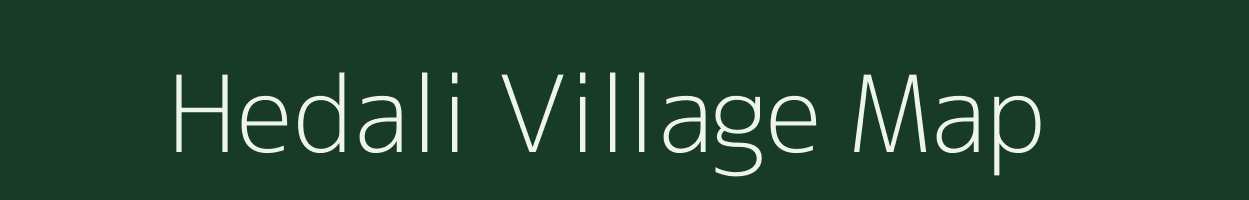 Hedali village map in Maharashtra