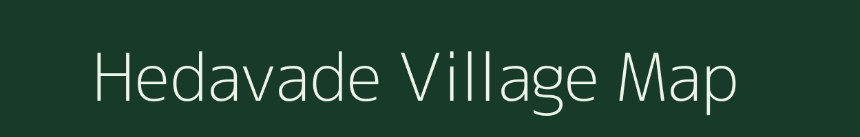 Hedavade village map in Maharashtra