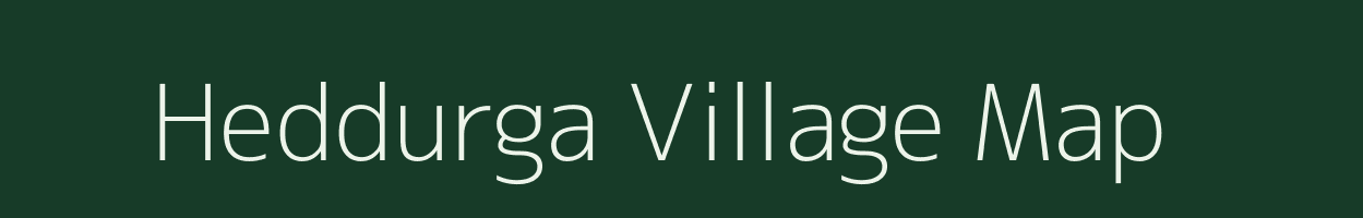 Heddurga village map in Karnataka