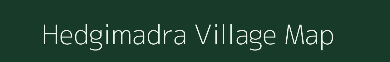 Hedgimadra village map in Karnataka