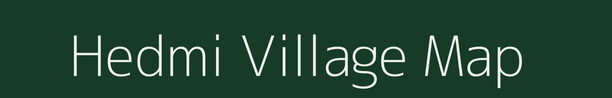 Hedmi village map in Jharkhand