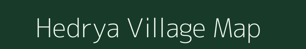 Hedrya village map in Maharashtra