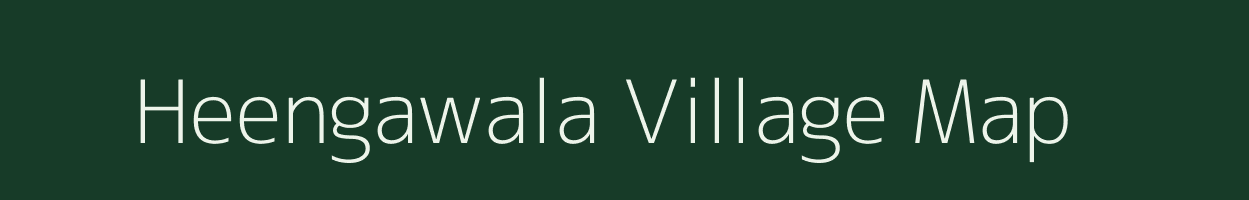 Heengawala village map in Rajasthan