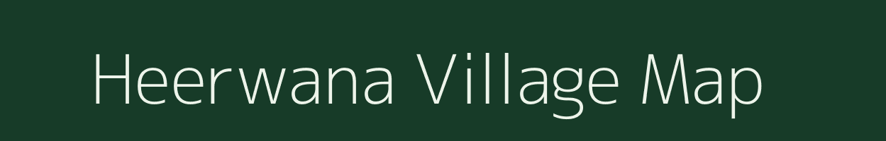 Heerwana village map in Rajasthan