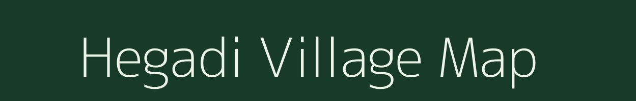 Hegadi village map in Maharashtra