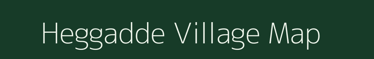 Heggadde village map in Karnataka