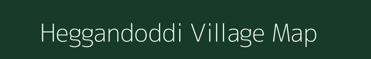 Heggandoddi village map in Karnataka
