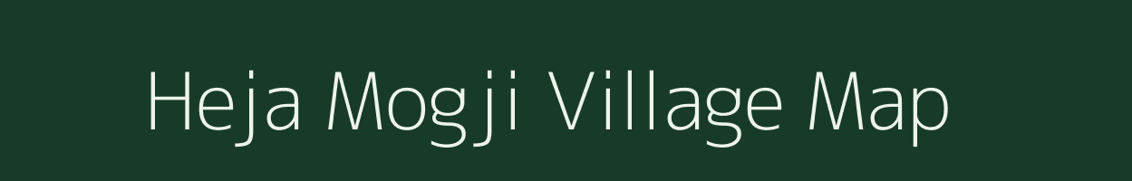 Heja Mogji village map in Rajasthan