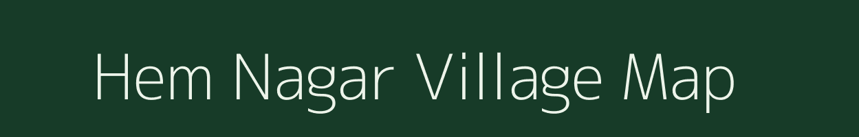 Hem Nagar village map in Rajasthan