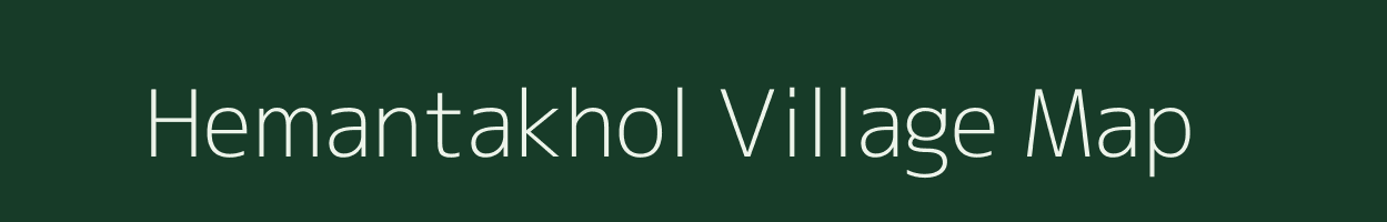 Hemantakhol village map in Odisha