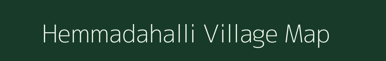 Hemmadahalli village map in Karnataka