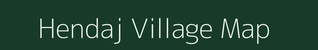 Hendaj village map in Maharashtra