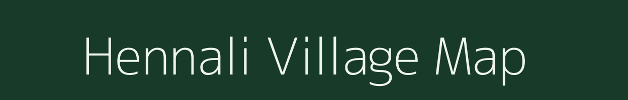 Hennali village map in Karnataka