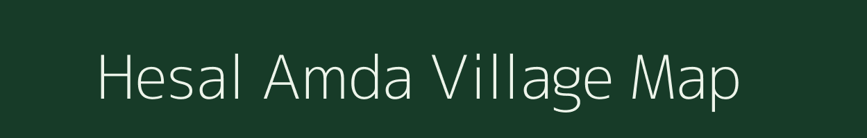 Hesal Amda village map in Jharkhand