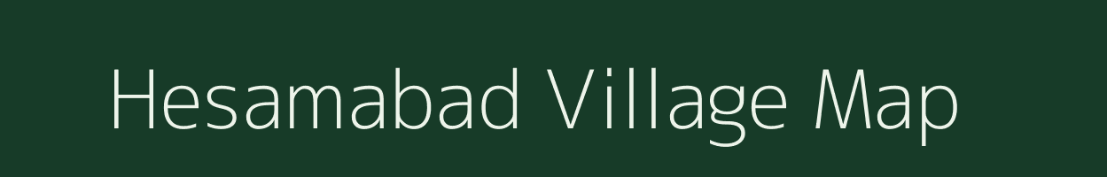 Hesamabad village map in West Bengal