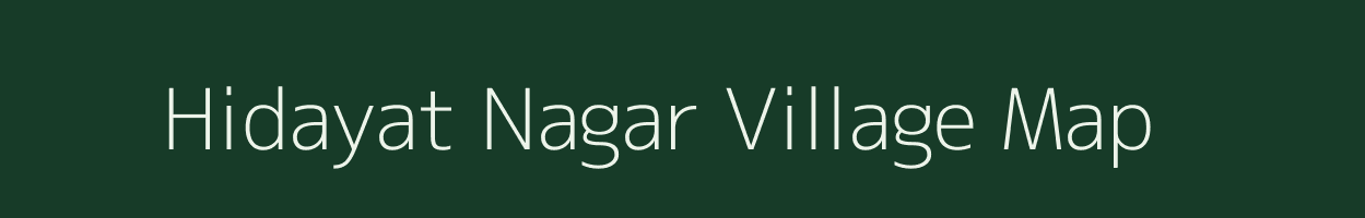 Hidayat Nagar village map in Rajasthan