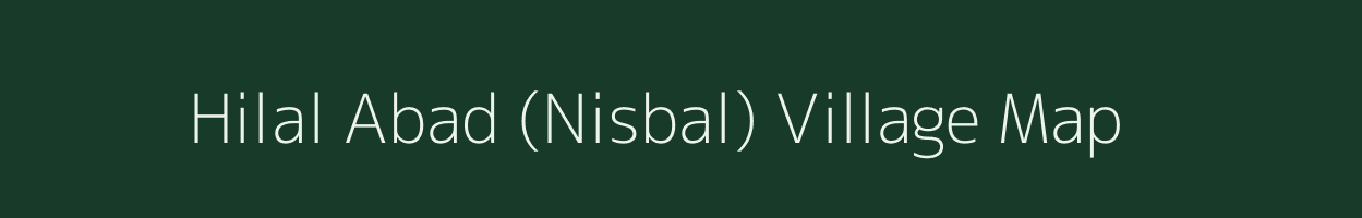 Hilal Abad (Nisbal) village map in Jammu & Kashmir
