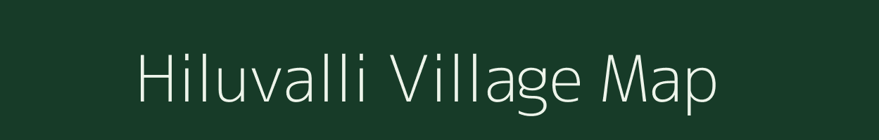 Hiluvalli village map in Karnataka