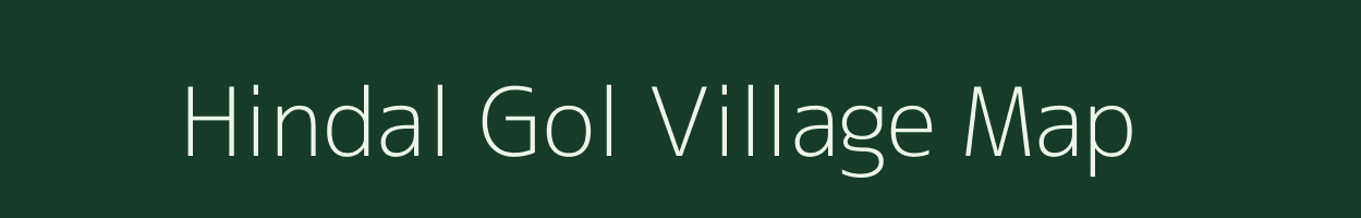 Hindal Gol village map in Rajasthan