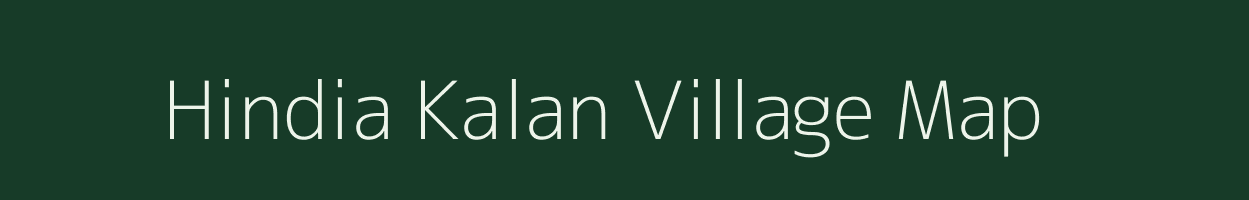 Hindia Kalan village map in Jharkhand