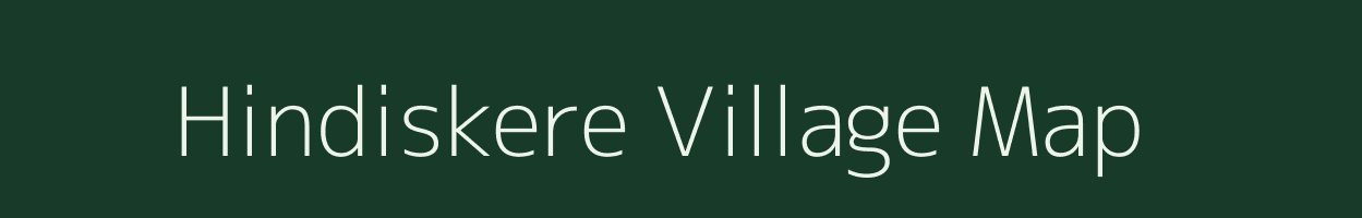 Hindiskere village map in Karnataka