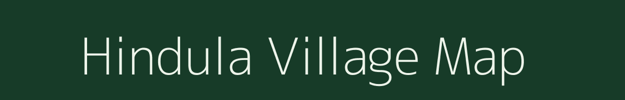 Hindula village map in Odisha