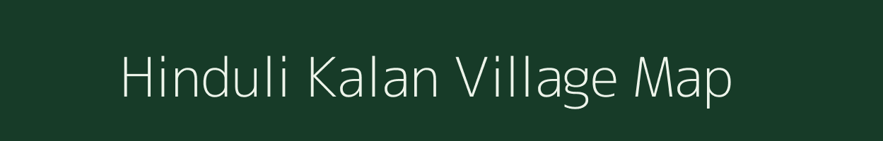 Hinduli Kalan village map in Uttar Pradesh