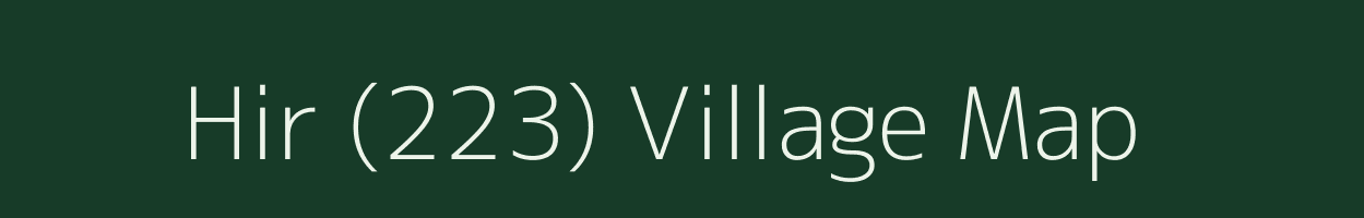 Hir (223) village map in Punjab