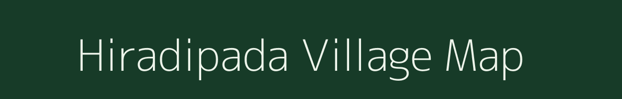 Hiradipada village map in Maharashtra