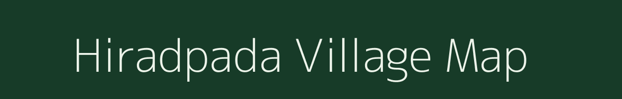 Hiradpada village map in Maharashtra