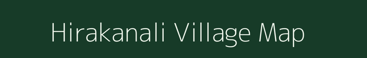 Hirakanali village map in Jharkhand