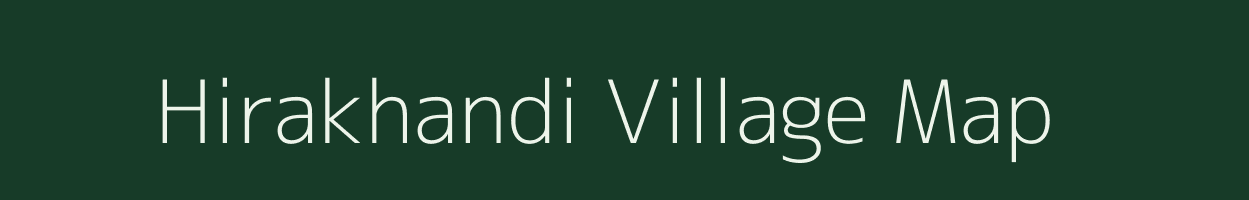 Hirakhandi village map in Odisha