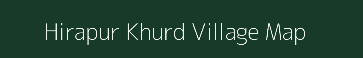 Hirapur Khurd village map in Uttar Pradesh