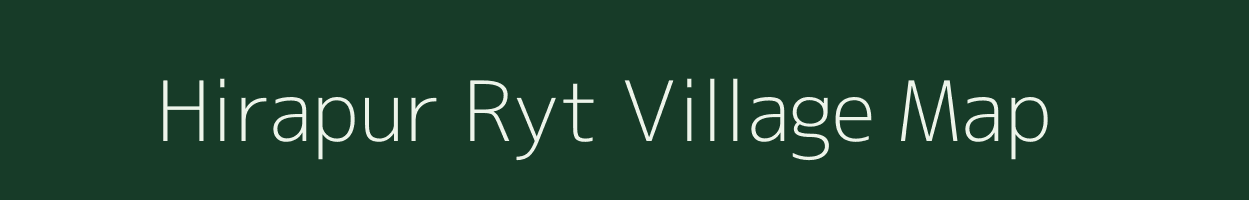Hirapur Ryt village map in Madhya Pradesh